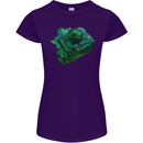 A Polygonal Chameleon Womens Petite Cut T-Shirt Purple