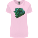 A Polygonal Chameleon Womens Wider Cut T-Shirt Light Pink