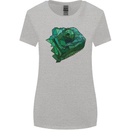 A Polygonal Chameleon Womens Wider Cut T-Shirt Sports Grey