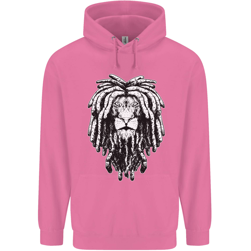 A Rasta Lion With Dreadlocks Jamaica Reggae Childrens Kids Hoodie Azalea