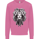 A Rasta Lion With Dreadlocks Jamaica Reggae Mens Sweatshirt Jumper Azalea