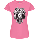 A Rasta Lion With Dreadlocks Jamaica Reggae Womens Petite Cut T-Shirt Azalea