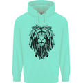 A Rasta Lion With Dreadlocks Jamaican Reggae Childrens Kids Hoodie Peppermint
