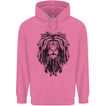 A Rasta Lion With Dreadlocks Jamaican Reggae Mens 80% Cotton Hoodie Azelea