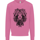 A Rasta Lion With Dreadlocks Jamaican Reggae Mens Sweatshirt Jumper Azalea
