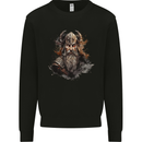 A Realistic Viking Warrior Kids Sweatshirt Jumper Black