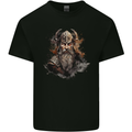 A Realistic Viking Warrior Mens Cotton T-Shirt Tee Top Black