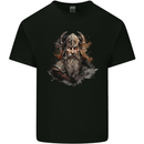 A Realistic Viking Warrior Mens Cotton T-Shirt Tee Top Black