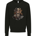 A Realistic Viking Warrior Mens Sweatshirt Jumper Black