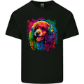 A Retro Poodle Dog Kids T-Shirt Childrens Black
