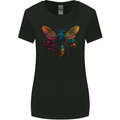 A Retrowave Bee Womens Wider Cut T-Shirt Black