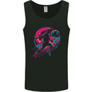 A Retrowave Football Player Soccer Mens Vest Tank Top Black