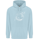 A Ring of Birds Birdwatching Birdwatcher Birding Childrens Kids Hoodie Light Blue