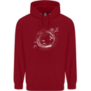 A Ring of Birds Birdwatching Birdwatcher Birding Childrens Kids Hoodie Red