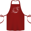 A Ring of Birds Birdwatching Birdwatcher Birding Cotton Apron 100% Organic Maroon