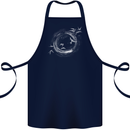 A Ring of Birds Birdwatching Birdwatcher Birding Cotton Apron 100% Organic Navy Blue