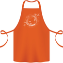 A Ring of Birds Birdwatching Birdwatcher Birding Cotton Apron 100% Organic Orange