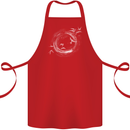 A Ring of Birds Birdwatching Birdwatcher Birding Cotton Apron 100% Organic Red
