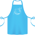 A Ring of Birds Birdwatching Birdwatcher Birding Cotton Apron 100% Organic Turquoise