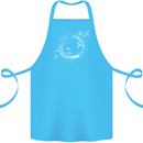 A Ring of Birds Birdwatching Birdwatcher Birding Cotton Apron 100% Organic Turquoise