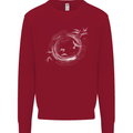 A Ring of Birds Birdwatching Birdwatcher Birding Kids Sweatshirt Jumper Red