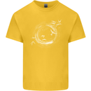 A Ring of Birds Birdwatching Birdwatcher Birding Kids T-Shirt Childrens Yellow