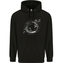 A Ring of Birds Birdwatching Birdwatcher Birding Mens 80% Cotton Hoodie Black
