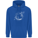 A Ring of Birds Birdwatching Birdwatcher Birding Mens 80% Cotton Hoodie Royal Blue