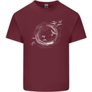 A Ring of Birds Birdwatching Birdwatcher Birding Mens Cotton T-Shirt Tee Top Maroon