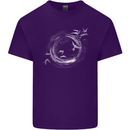 A Ring of Birds Birdwatching Birdwatcher Birding Mens Cotton T-Shirt Tee Top Purple