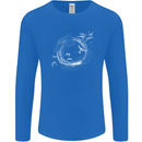 A Ring of Birds Birdwatching Birdwatcher Birding Mens Long Sleeve T-Shirt Royal Blue