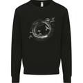A Ring of Birds Birdwatching Birdwatcher Birding Mens Sweatshirt Jumper Black