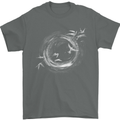 A Ring of Birds Birdwatching Birdwatcher Birding Mens T-Shirt 100% Cotton Charcoal