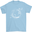 A Ring of Birds Birdwatching Birdwatcher Birding Mens T-Shirt 100% Cotton Light Blue