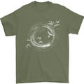A Ring of Birds Birdwatching Birdwatcher Birding Mens T-Shirt 100% Cotton Military Green