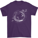 A Ring of Birds Birdwatching Birdwatcher Birding Mens T-Shirt 100% Cotton Purple