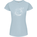 A Ring of Birds Birdwatching Birdwatcher Birding Womens Petite Cut T-Shirt Light Blue