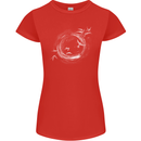 A Ring of Birds Birdwatching Birdwatcher Birding Womens Petite Cut T-Shirt Red