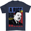 A Riot Martin Luther King Black Lives Matter Mens T-Shirt 100% Cotton Navy Blue