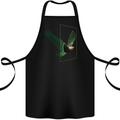 A SCI-FI American Eagle Cotton Apron 100% Organic Black