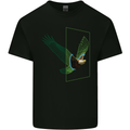 A SCI-FI American Eagle Mens Cotton T-Shirt Tee Top Black