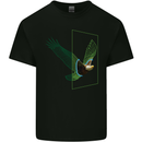 A SCI-FI American Eagle Mens Cotton T-Shirt Tee Top Black