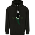 A SCI-FI Orca Whale Childrens Kids Hoodie Black