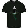 A SCI-FI Orca Whale Kids T-Shirt Childrens Black