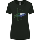A SCI-FI Shark Womens Wider Cut T-Shirt Black