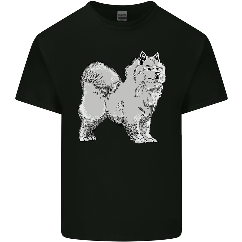A Samoyed Dog Kids T-Shirt Childrens Black