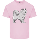 A Samoyed Dog Kids T-Shirt Childrens Light Pink
