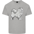 A Samoyed Dog Kids T-Shirt Childrens Sports Grey