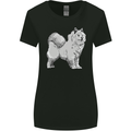 A Samoyed Dog Womens Wider Cut T-Shirt Black