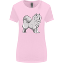 A Samoyed Dog Womens Wider Cut T-Shirt Light Pink